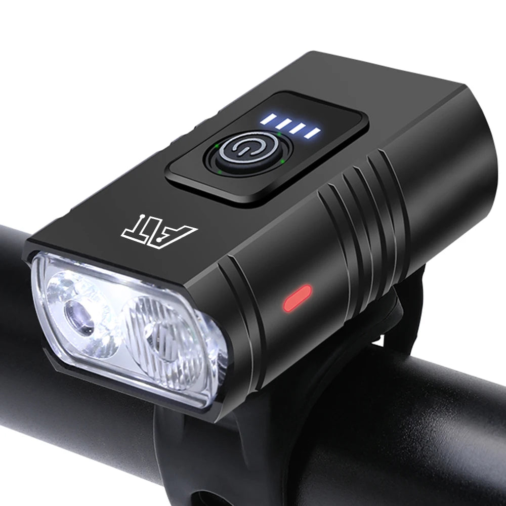 LED Velo Frontlicht USB-C aufladbar für MTB & Rennrad