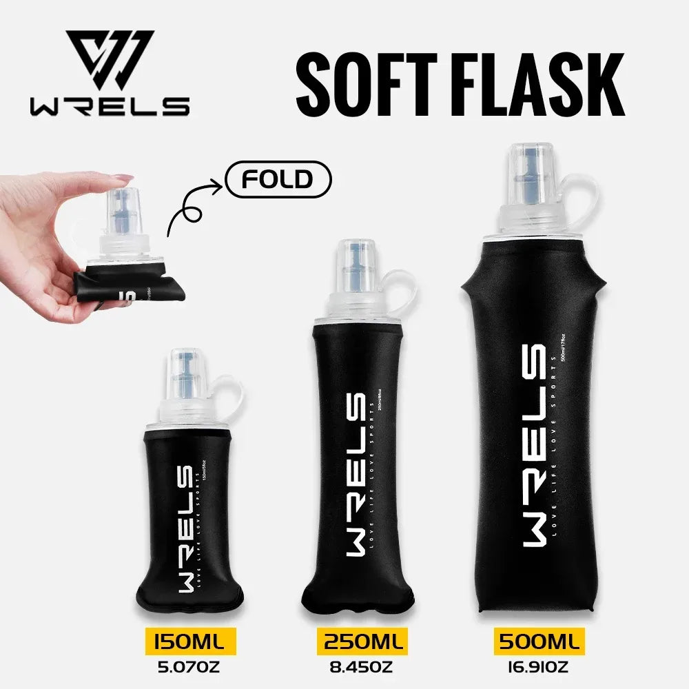 WRELS Soft Flask 500ml Faltbare Trinkflasche für Outdoor – clever-campen Camping & Outdoor Schweiz