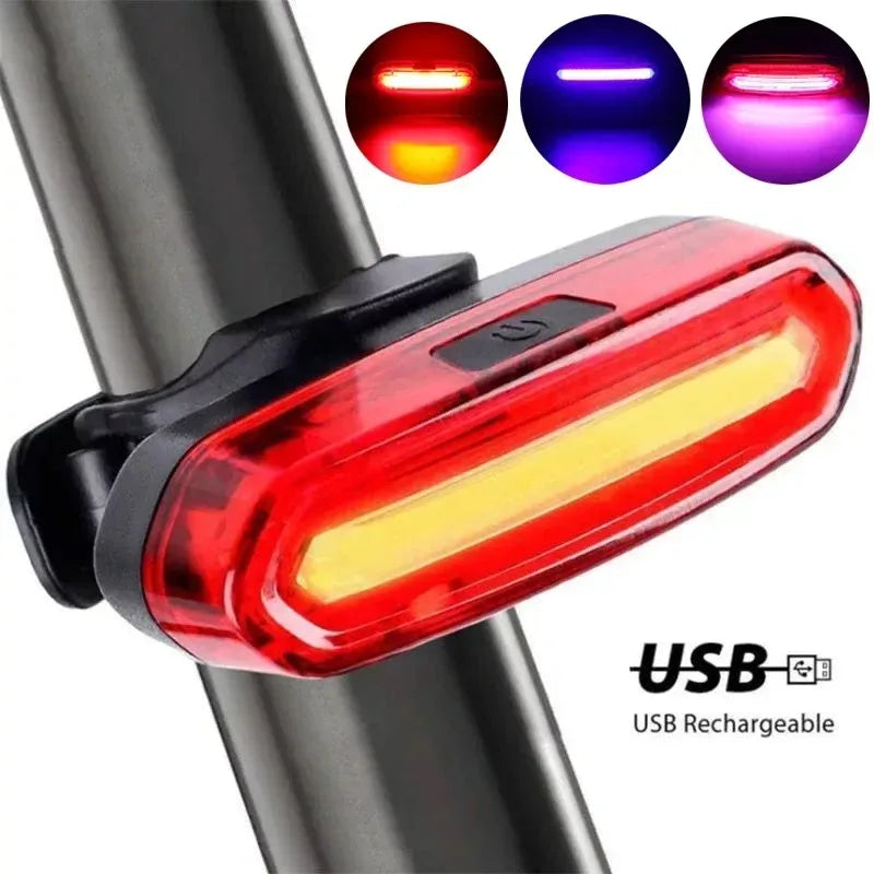 Wasserdichte Fahrrad-Rücklampe mit USB-Aufladung – clever-campen Camping & Outdoor Schweiz