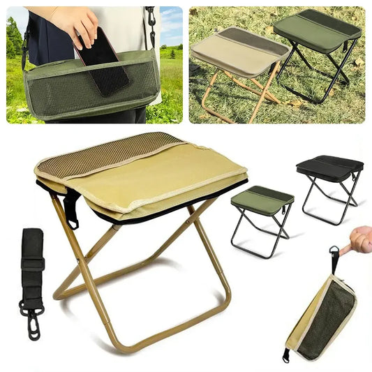 Faltbarer Rucksackhocker mit Tragetasche – Leicht – clever-campen Camping & Outdoor Schweiz