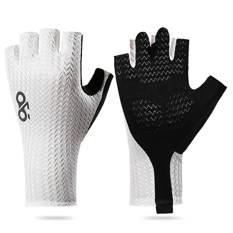 GTUBIKE Sommer Atmungsaktive Halbfinger Fahrrad-Handschuhe