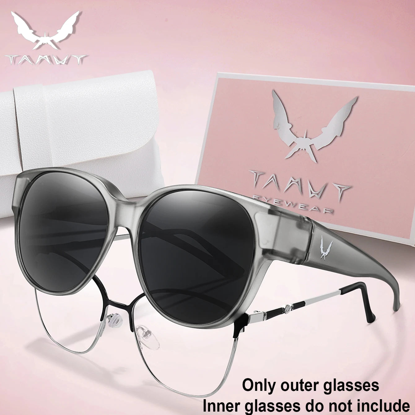 Sonnenbrille für Brillenträger mit UV-Schutz