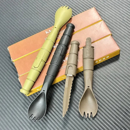 Taktisches Mini Besteckset EDC für Camping & Outdoor – clever-campen Camping & Outdoor Schweiz