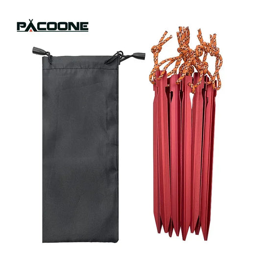 Aluminium Zeltpflöcke 18cm rot – Zeltzubehör für Outdoor – clever-campen Camping & Outdoor Schweiz