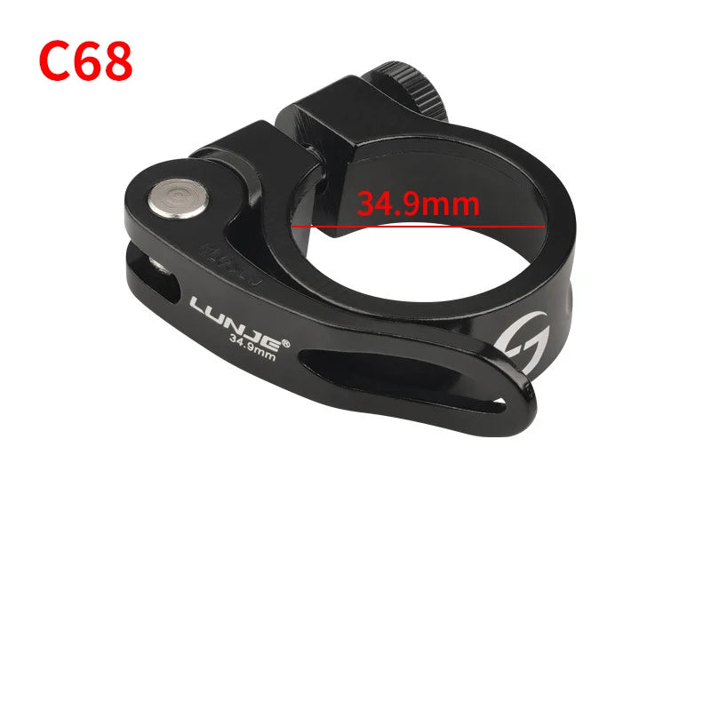 Aluminium Fahrrad Sattelstützen-Klemme 28.6/31.8/34.9 mm