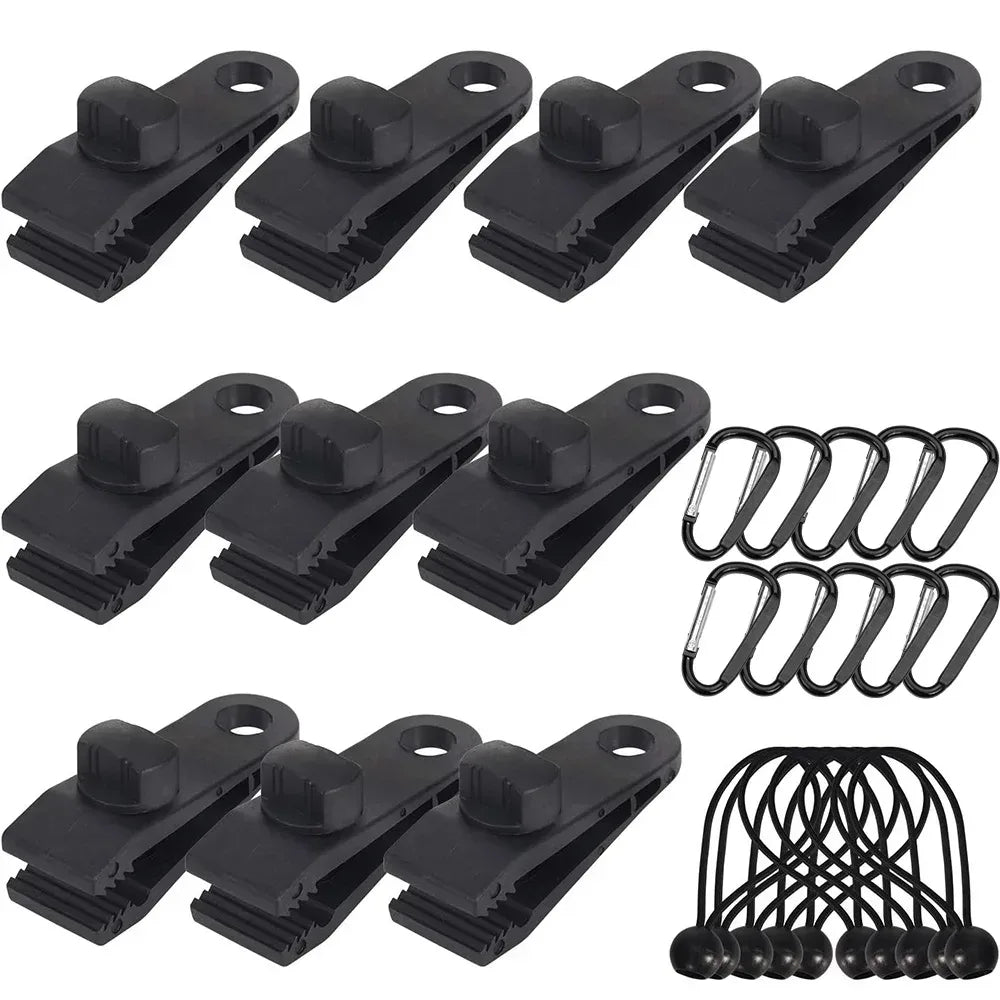 Zelt Clips Set 5 oder 40 Stück – Hochwertige – clever-campen Camping & Outdoor Schweiz