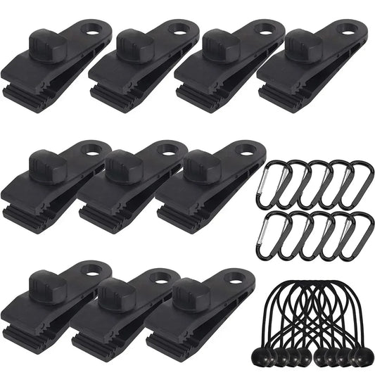 Zelt Clips Set 5 oder 40 Stück – Hochwertige – clever-campen Camping & Outdoor Schweiz