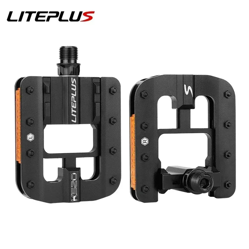 Liteplus Faltbare Fahrradpedale aus Aluminium