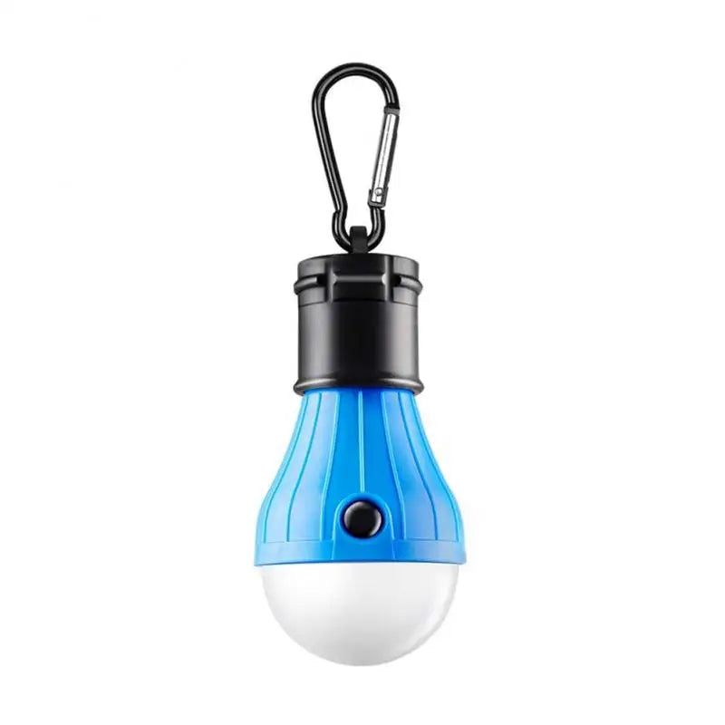 Mini Campinglaterne LED mit Karabiner, batteriebetrieben