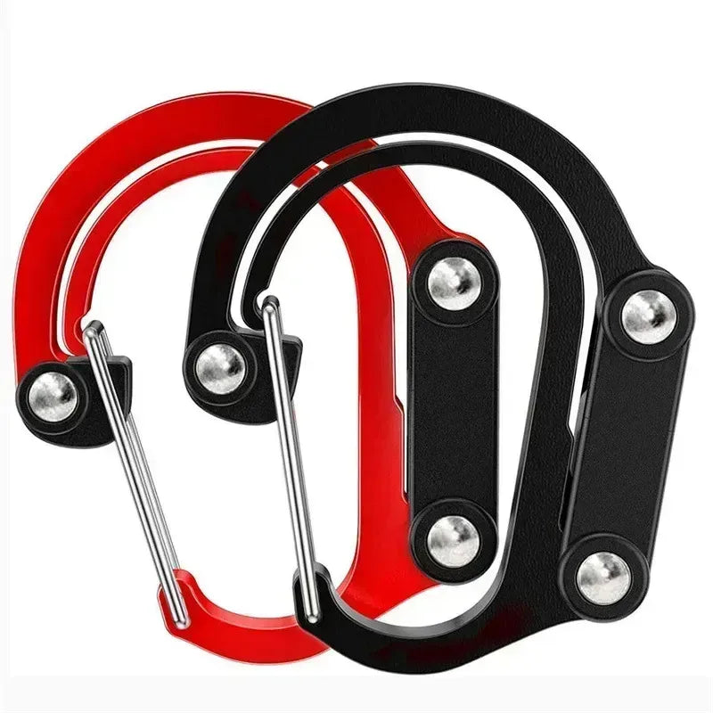 Multifunktionale Drehkarabiner für Outdoor und Angeln – clever-campen Camping & Outdoor Schweiz