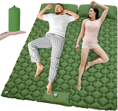 Doppel Isomatte aufblasbar für Camping & Outdoor – clever-campen Camping & Outdoor Schweiz