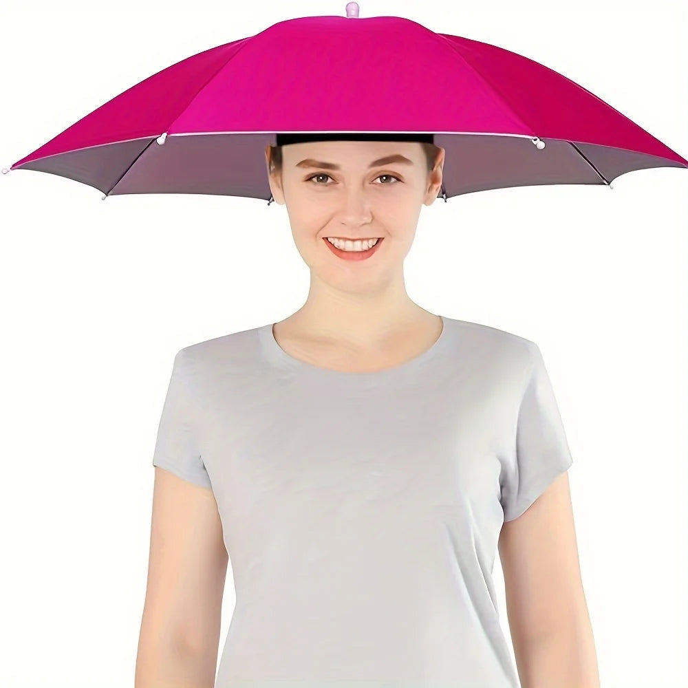 Kopfschirm für Sonne und Regen – ideal