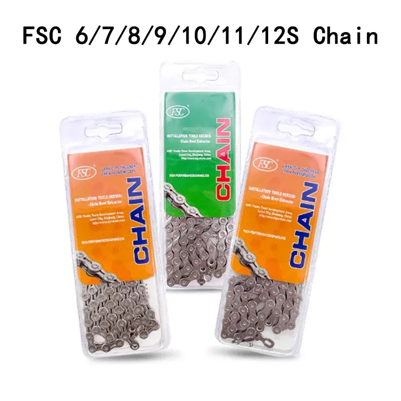 FSC Fahrradkette 6/7/8/9/10/11/12 Speed 116/126 Glieder – clever-campen Camping & Outdoor Schweiz