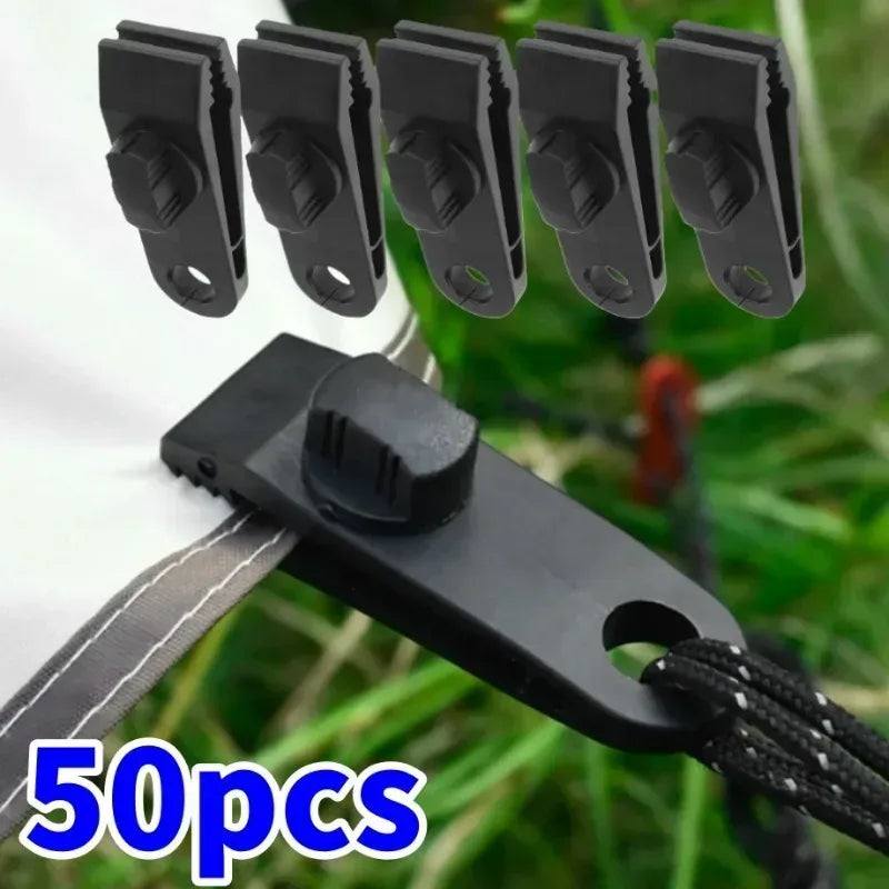 50 Stück Heavy Duty Zelt Clips für Planen und Abdeckungen – clever-campen Camping & Outdoor Schweiz