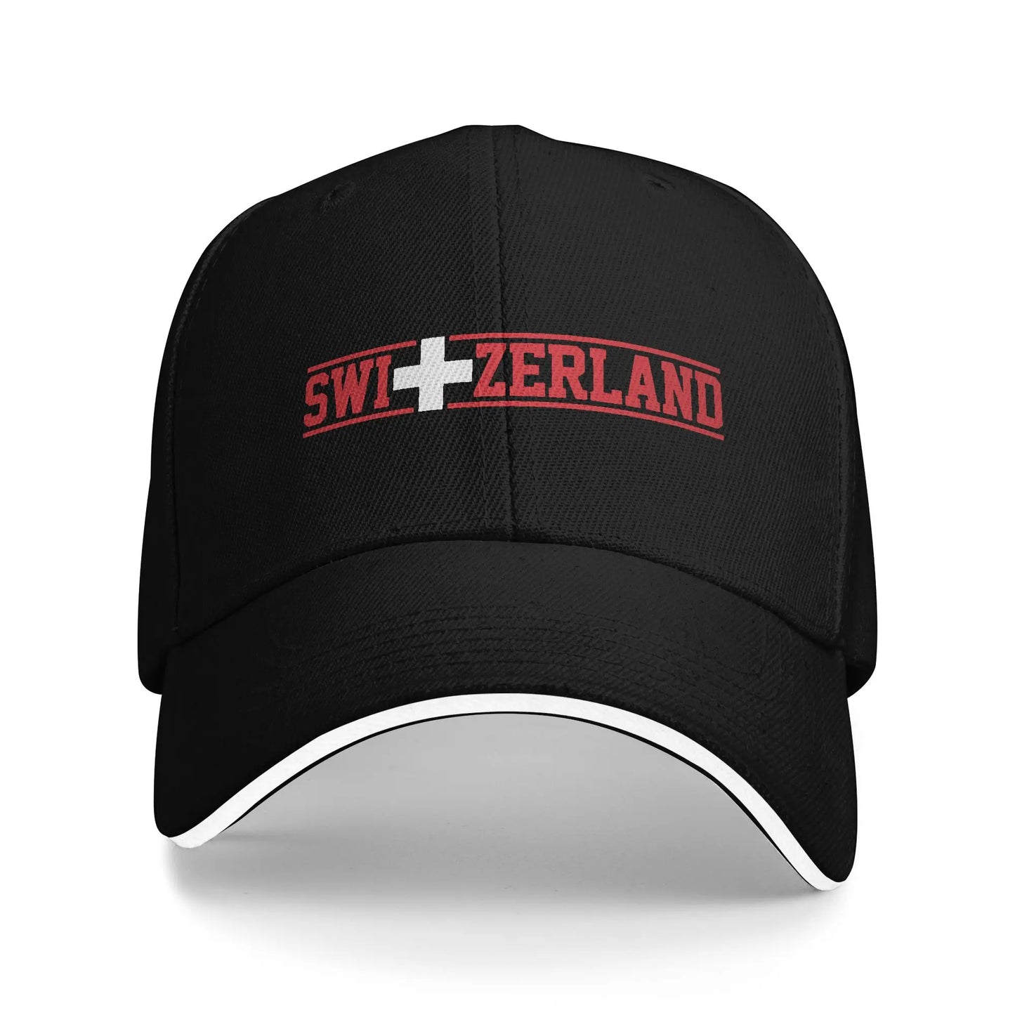 Schweiz Flagge Baseball Cap Unisex – Verstellbar