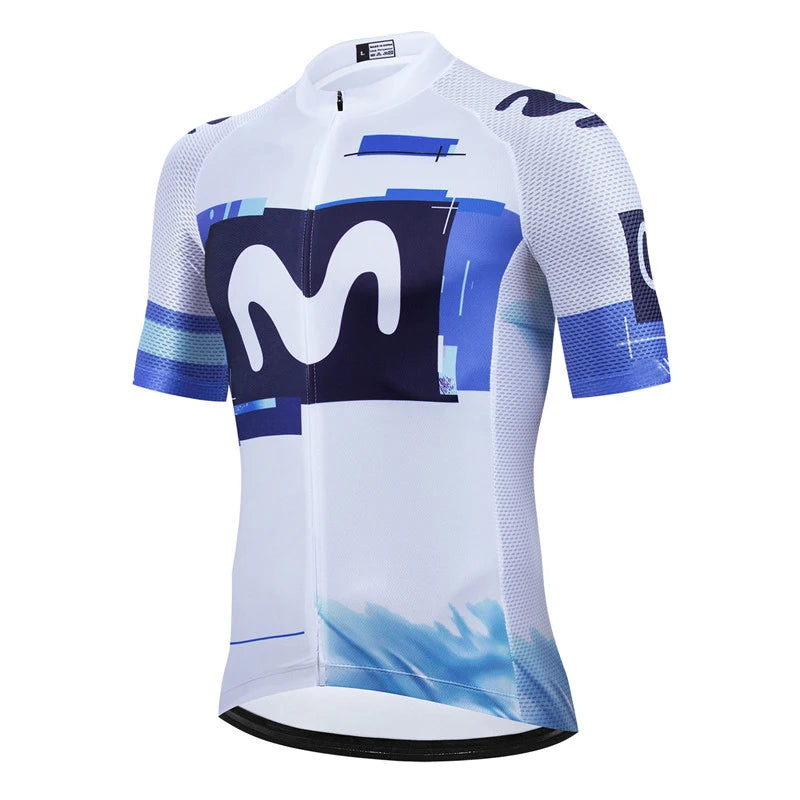 Movistar Fahrradtrikot Set Kurzarm Spanien Herren