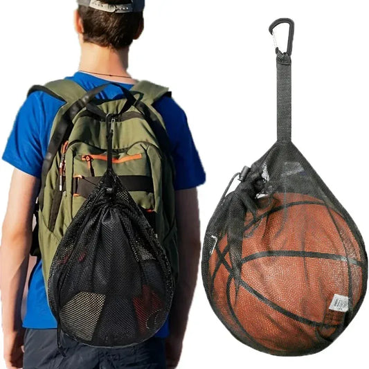 Tragbare Netz-Basketballtasche für Outdoor-Sport – clever-campen Camping & Outdoor Schweiz