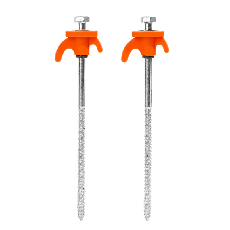 10er Set Schraubheringe für Zelte 20cm