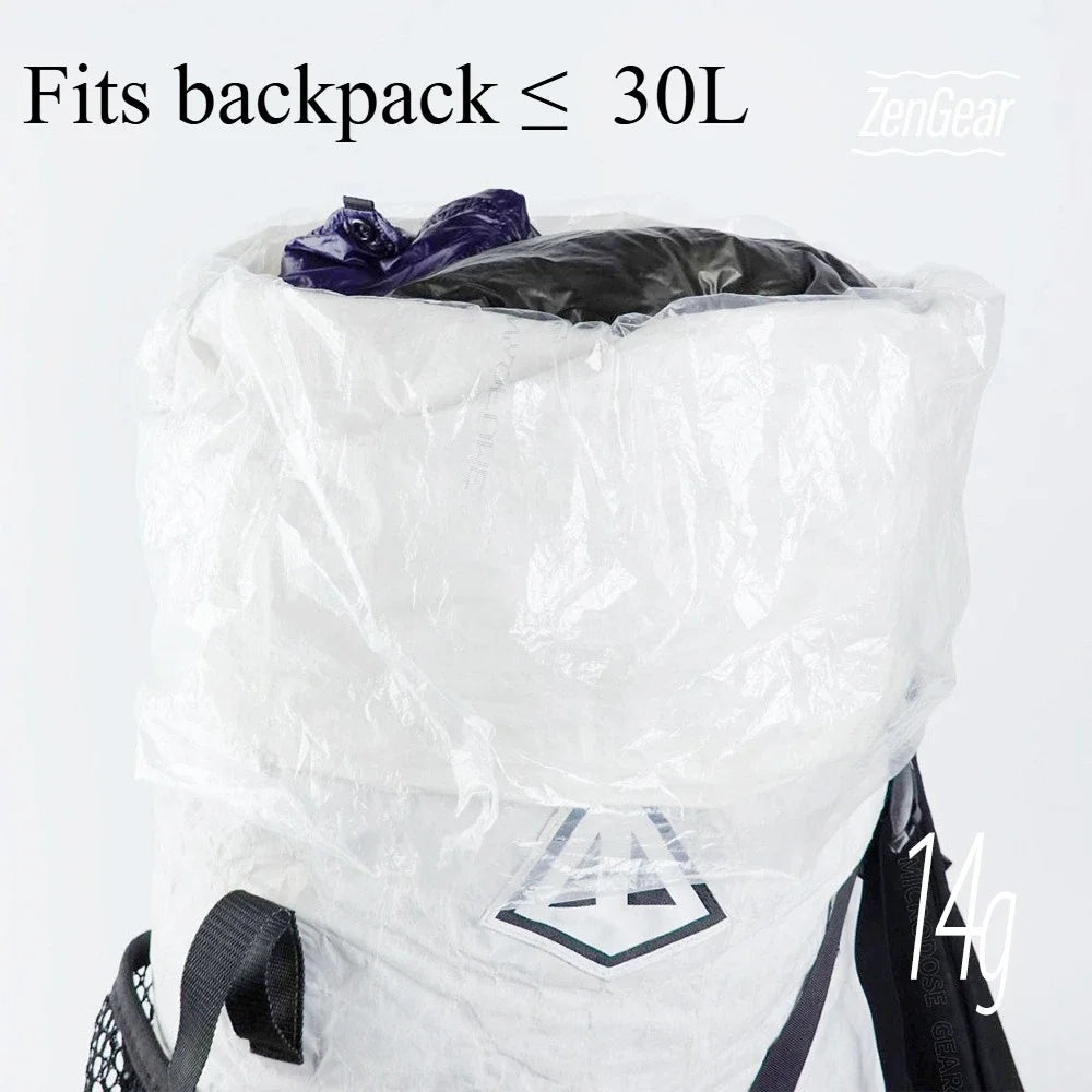 Ultraleichter Packliner aus Polypropylen für Rucksäcke
