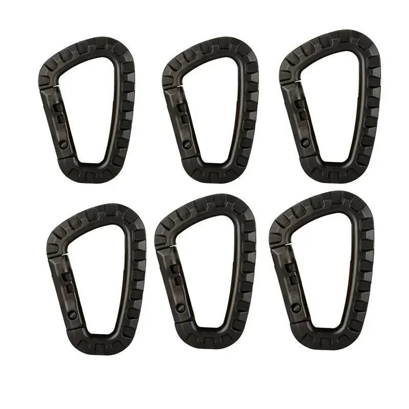 Taktischer Karabiner D-Form Kunststoffhaken für Outdoor