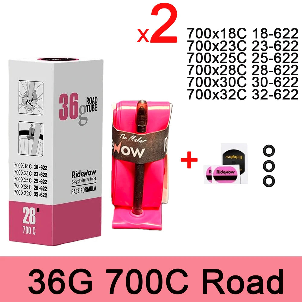 RideNow 700C Fahrradschlauch 36g - Ultralight