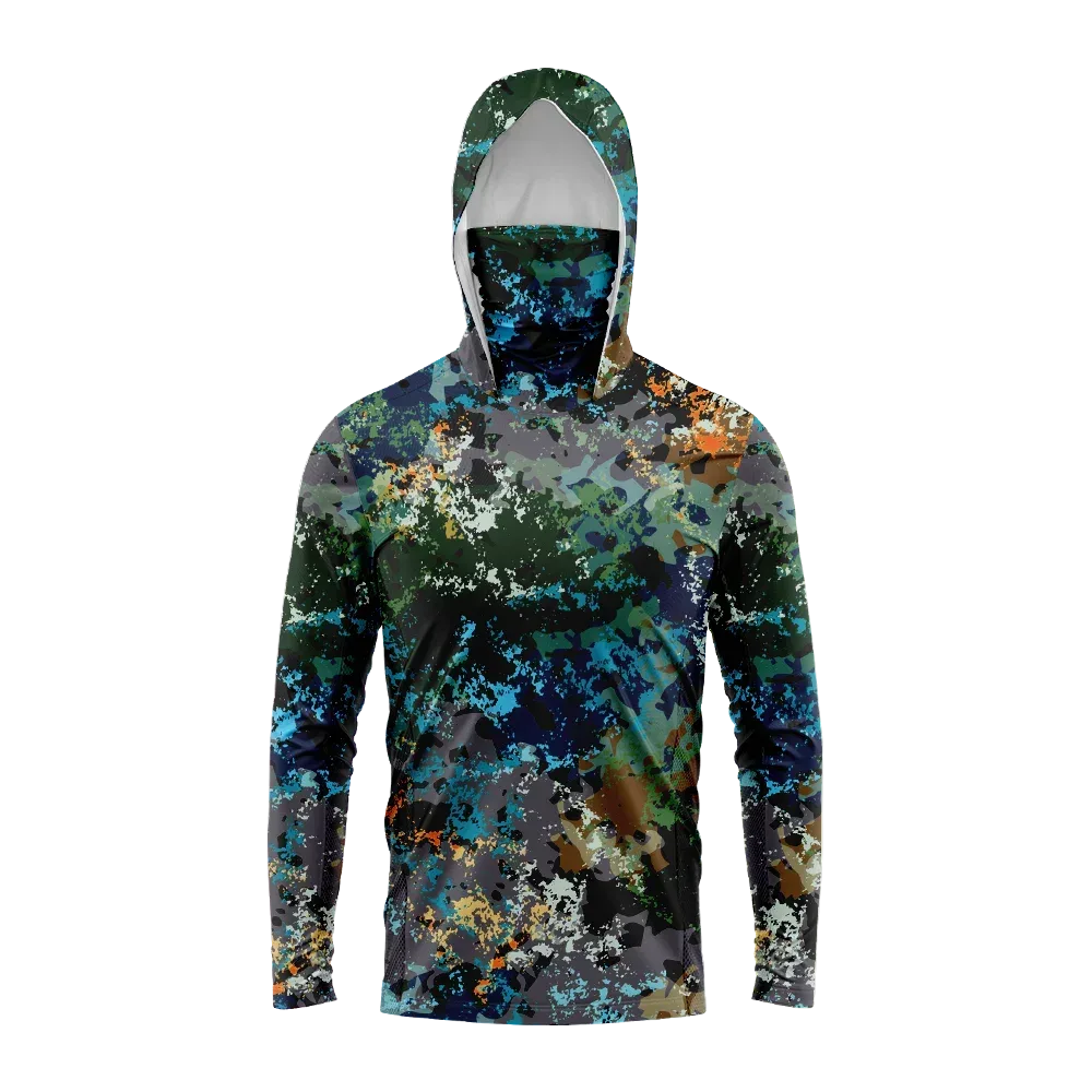 Hooded Fishing Shirt mit UV-Schutz für Angler – clever-campen Camping & Outdoor Schweiz