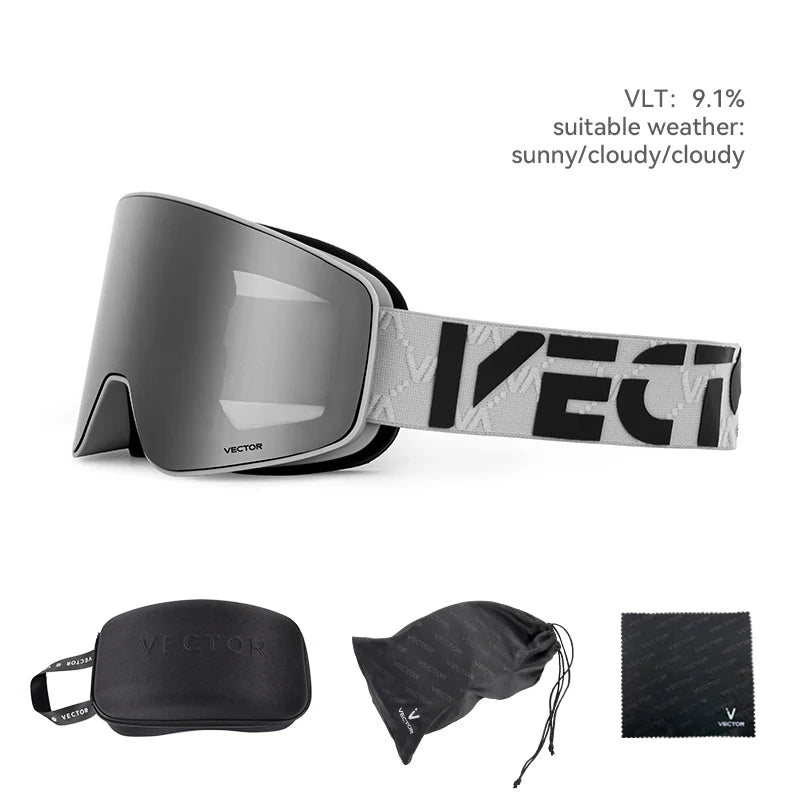 VECTOR Doppel-Lagen Anti-Beschlag Ski-Goggles UV400