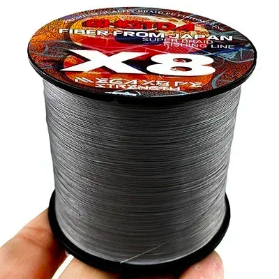 8-Strang Multifilament Angelschnur 300m/500m