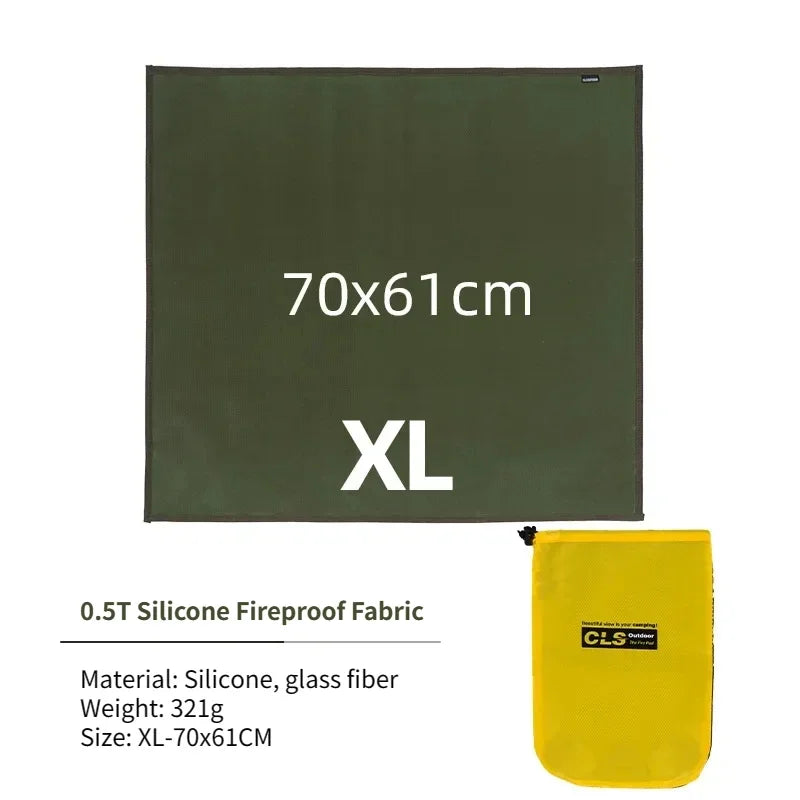 Feuerfeste Picknickmatte für Camping und Grillen