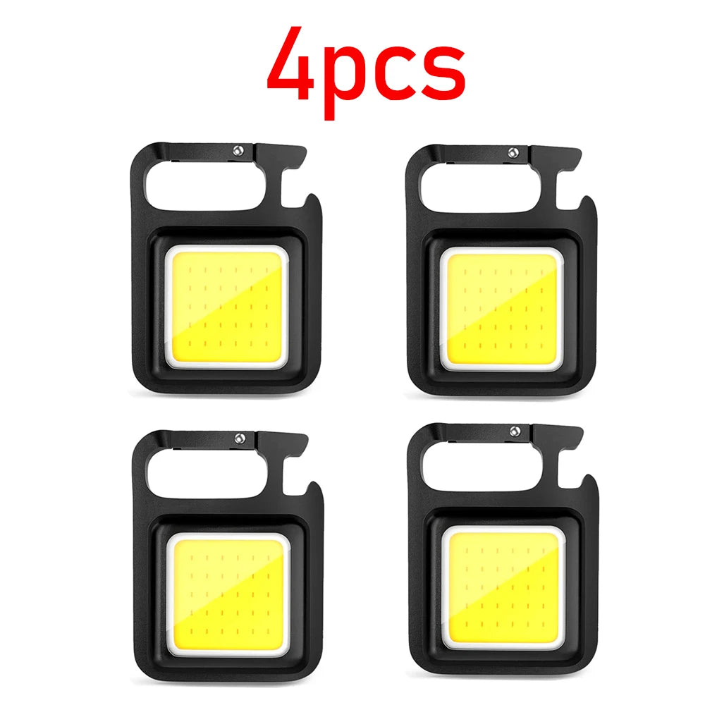 LED Taschenlampe 1500LM mit Flaschenöffner und USB