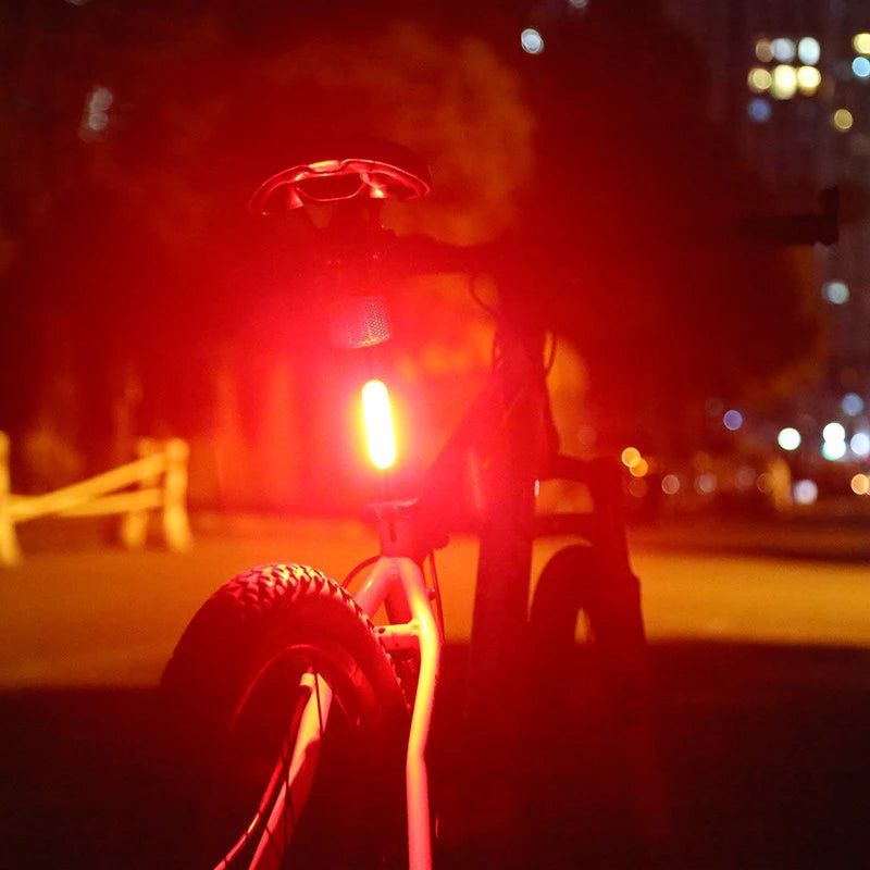Wasserdichtes USB wiederaufladbares Fahrrad Rücklicht