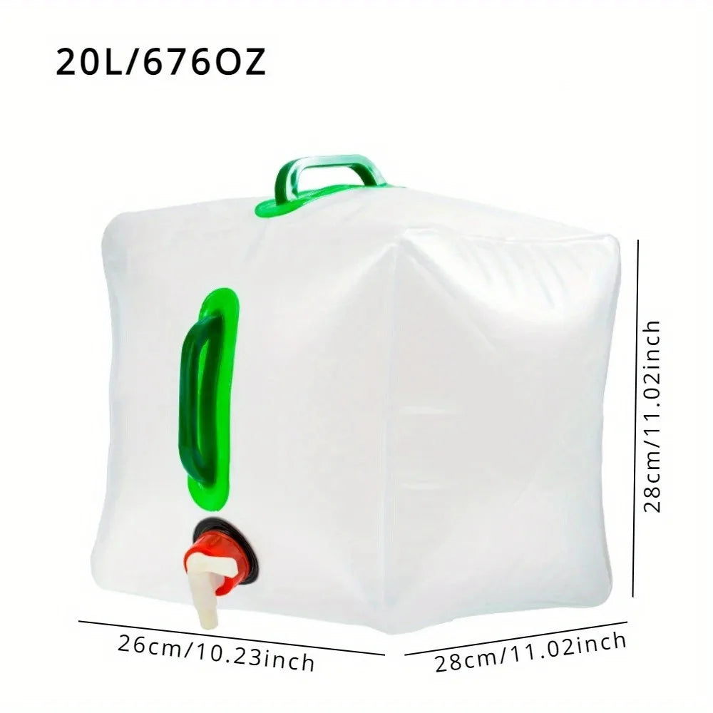 Faltbarer Wasserbeutel mit Zapfhahn – 10L/20L