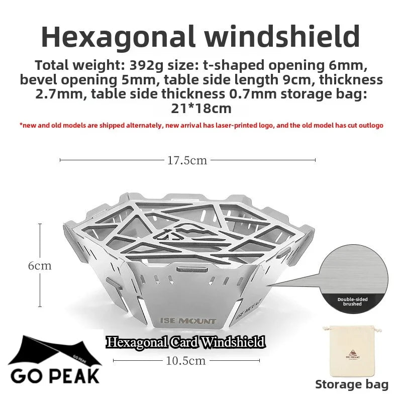 GOPEAK Spider Stove Campingkocher für Outdoor-Aktivitäten