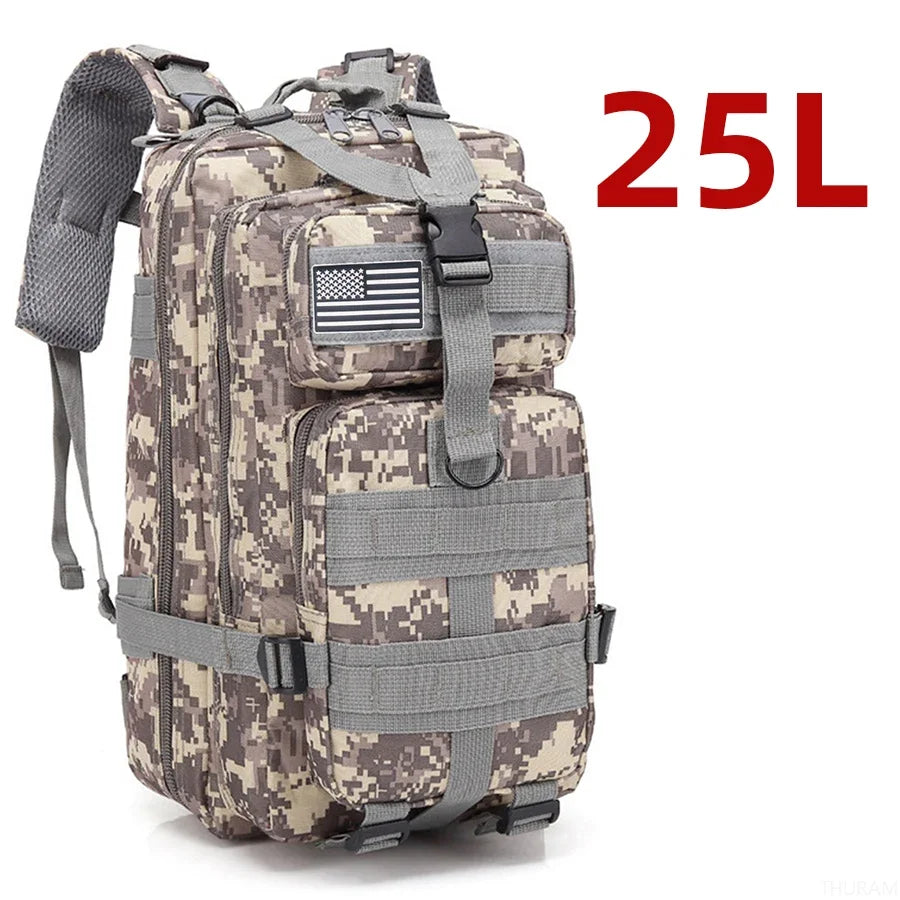 Wasserdichter 25L/50L Rucksack für Angeln und Outdoor