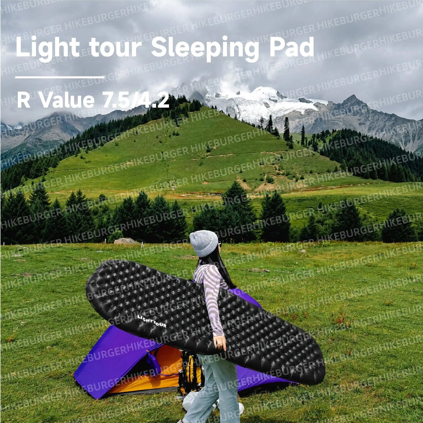 Leichte Isomatte Beleuchtung Tour R-Wert 7.5/4.2 für Camping – clever-campen Camping & Outdoor Schweiz