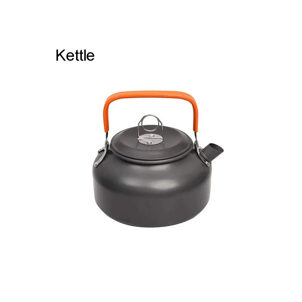 Camping Kochgeschirr Set Aluminium für Outdoor-Aktivitäten