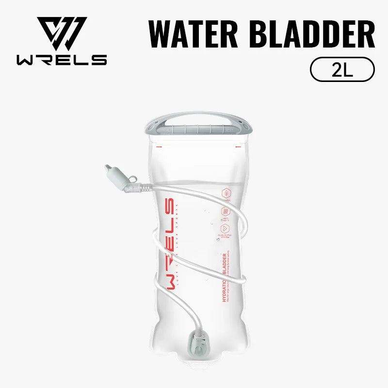 WRELS Trinkblase 1L-3L BPA-frei für Outdoor-Aktivitäten
