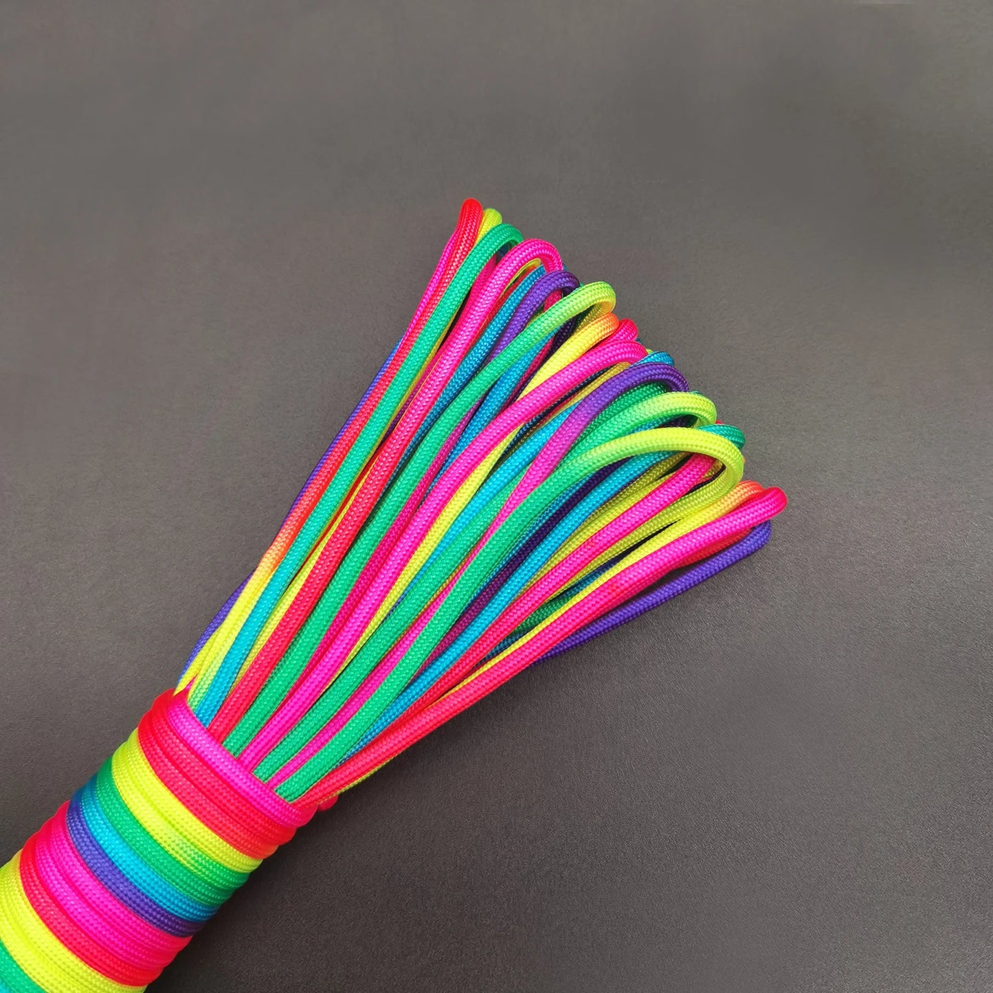 Regenbogen Paracord 7 Stränge 2mm/3mm/4mm für Camping