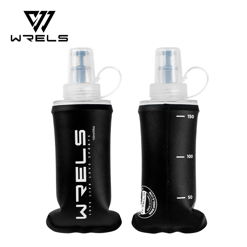 WRELS Soft Flask 500ml Faltbare Trinkflasche für Outdoor