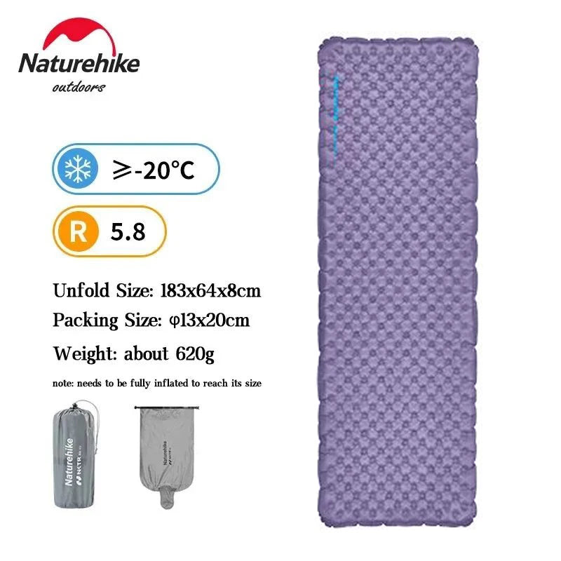 Naturehike 5.8 R-Wert Luftmatratze für Camping