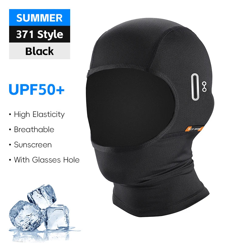 West Biking Balaclava mit UV-Schutz für Outdoor-Aktivitäten