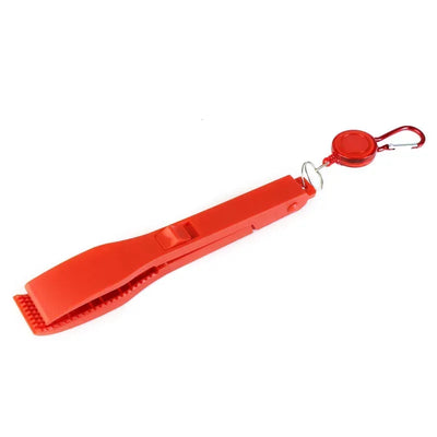 Multifunktionale Fischzange mit Halteclip – Rot – clever-campen Camping & Outdoor Schweiz