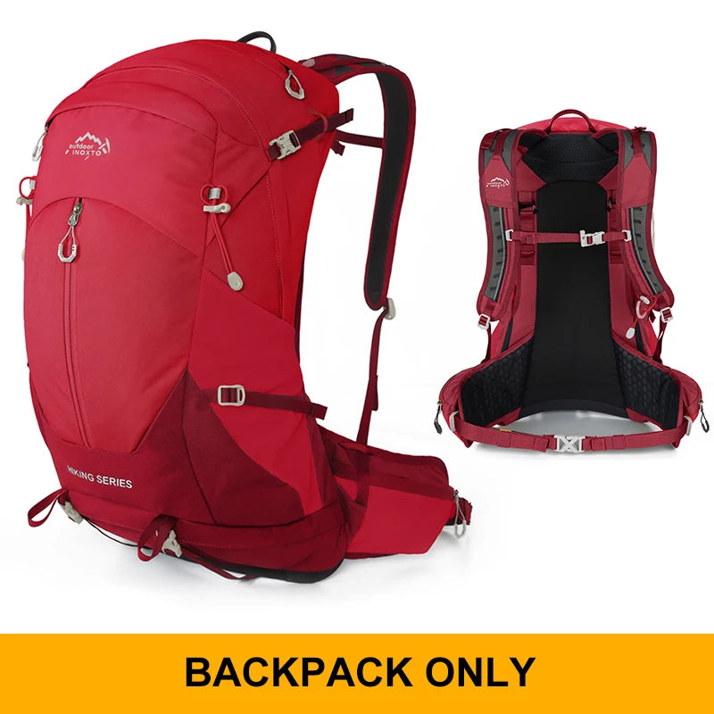 Wasserdichter Rucksack für Wanderungen mit Regenhülle
