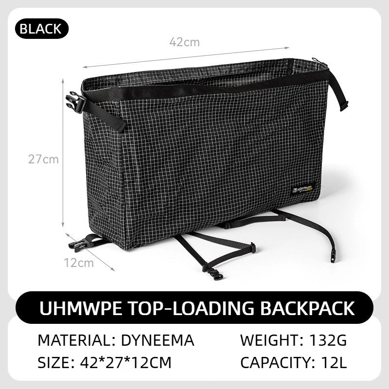 Ultraleichte Dyneema Top-Lid Tasche wasserdicht