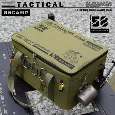 Taktische Camping Kochgeschirr Tasche 56L wasserdicht – clever-campen Camping & Outdoor Schweiz