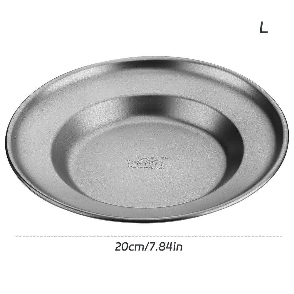 Camping Teller Titan stapelbar für Outdoor & Picknick