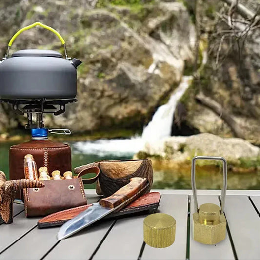 Campingkocher Gas Zubehör Anti-Leck Stecker für Gasflasche – clever-campen Camping & Outdoor Schweiz