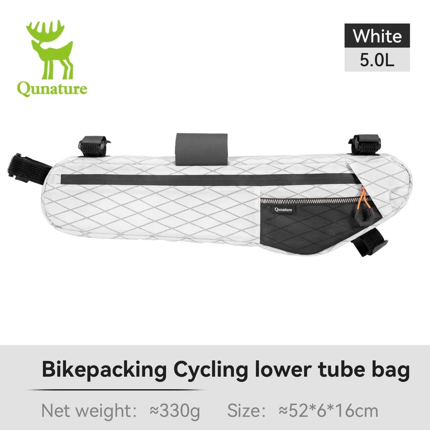 Wasserdichte Fahrradrahmentasche für Bikepacking