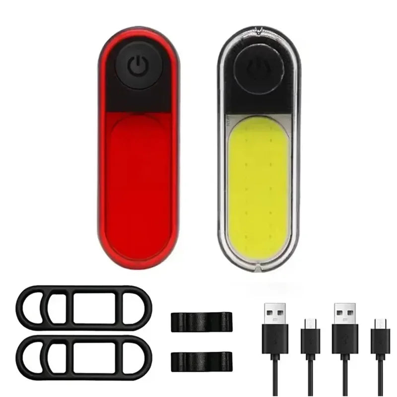 BUCKLOS Fahrradlichter Set LED Front- und Rücklicht