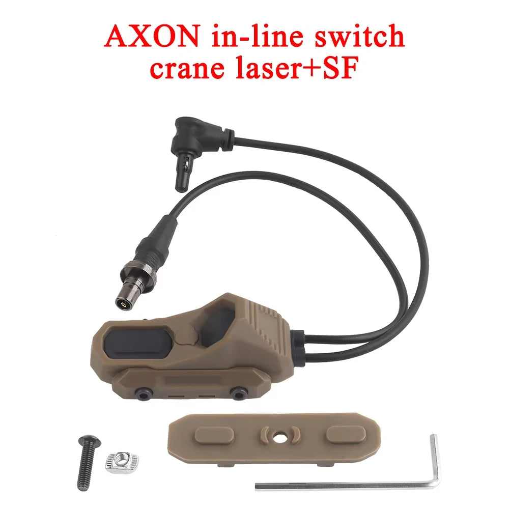 Taktischer Taschenlampen Laser Button für PEQ